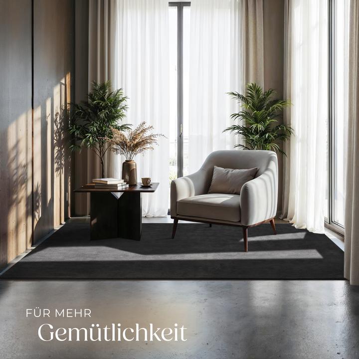 Produktbild tectake Kurzflorteppich Soft Zone (120 x 170 cm)