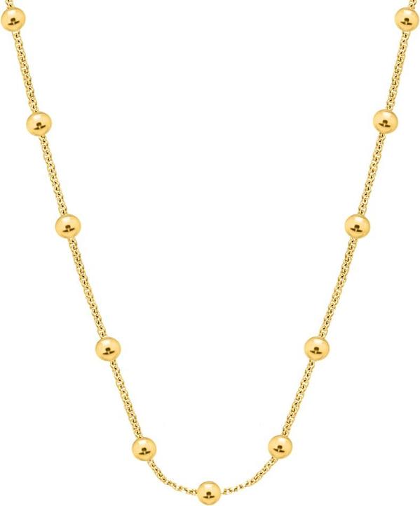 Produktbild Candy Halskette Nima, 925 Sterling Silber, vergoldet (18k vergoldet, 925 Sterling Silber, 925er Sterlingsilber, 42 cm)