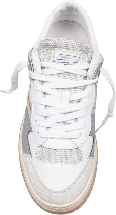 Produktbild D.a.t.e. D.a.t.e torneo collar net leather sneakers white and grey (44)