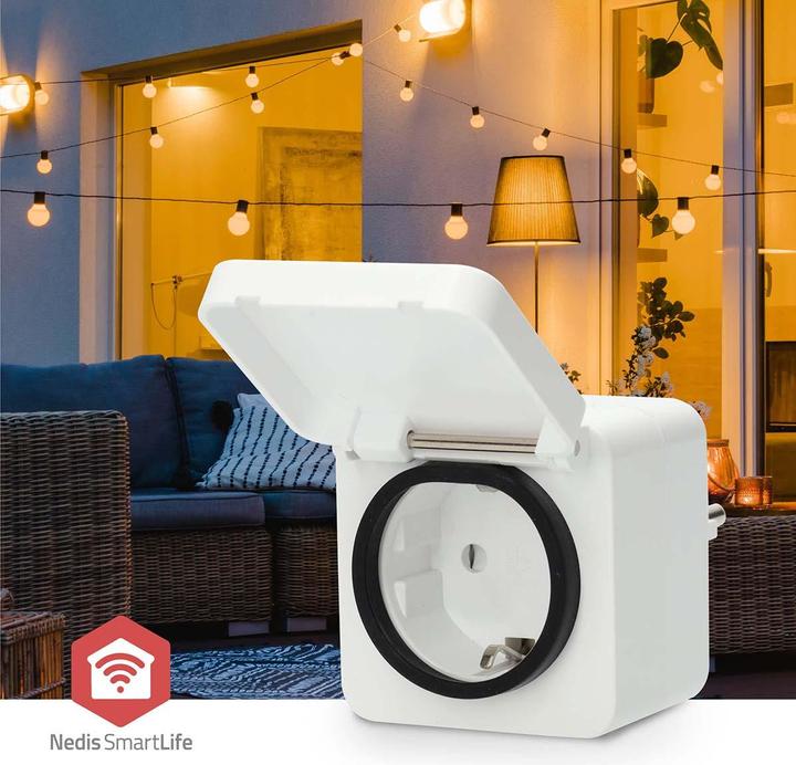 Produktbild Nedis SmartLife Smart Stecker Zigbee 3.0 | IP44 | Leistungsmesser | 3680 W | Type F (CEE 7/7) | -10