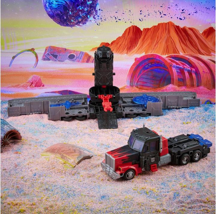 Image du produit Transformers Jouet Generations Legacy Series Leader-Class G2 Universe Laser Optimus Prime Ac...