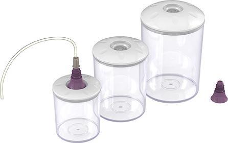 Actual product image Magic Vac SET 3 FAMILIY 0,75l + 1,5l + 3l vacuum container (5.25 l)