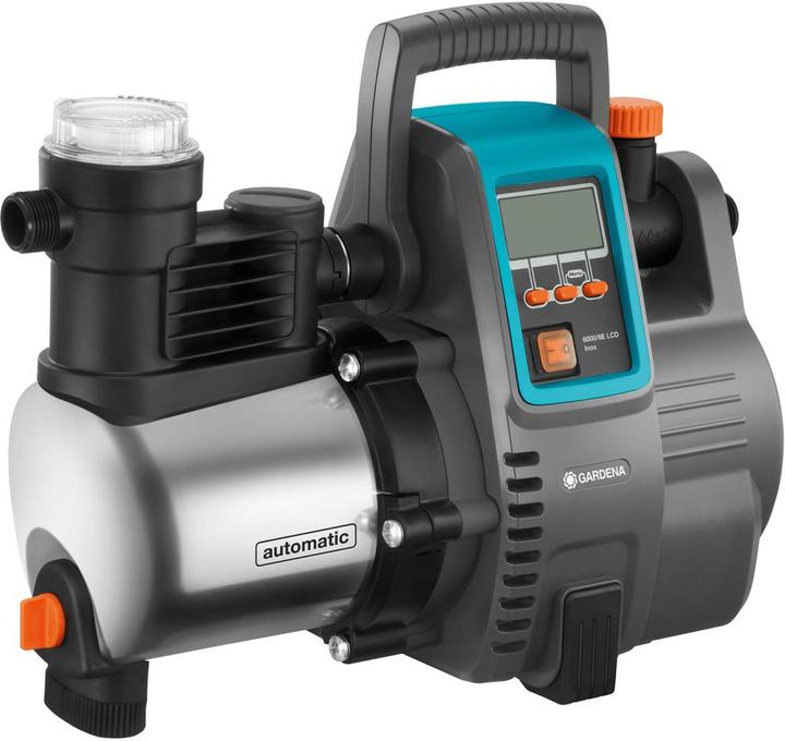 Produktbild Gardena 6000/6 LCD inox (Smart Pressure Pumpe, Gartenpumpe, Hauswasserpumpe)