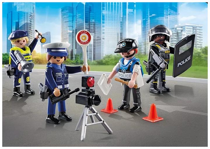 Actual product image Playmobil Police figure set (71730, Playmobil Action Heroes)