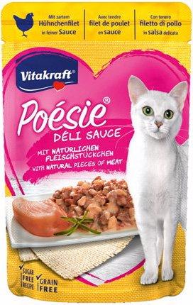 Immagine prodotto Vitakraft Salsa Poésie Déli con filetto di pollo (Adulto, 85 g)