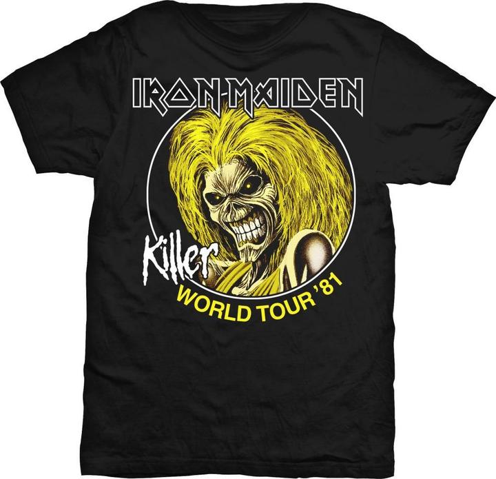 Iron Maiden Killers World Tour 81