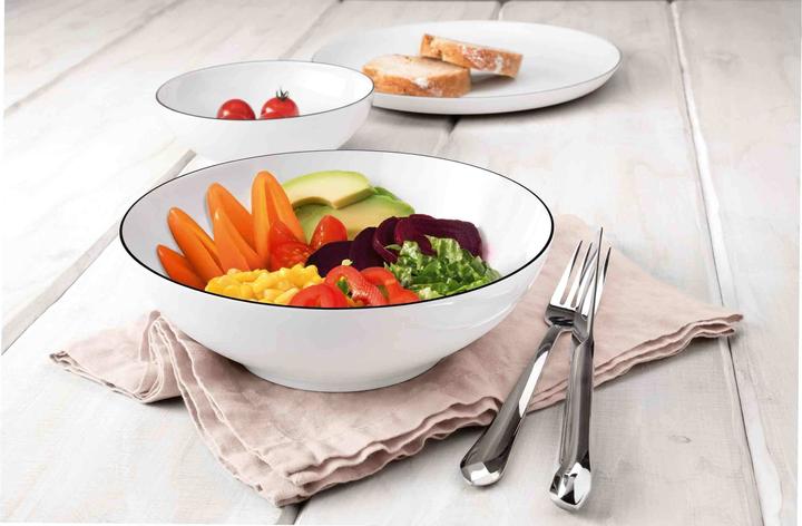 Produktbild Seltmann Lido Black Line Schüssel Set (1 cm, 7 x)