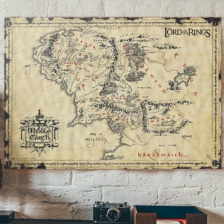 Actual product image GB Eye Lord of the Rings - Middle Earth (66 x 46 cm)