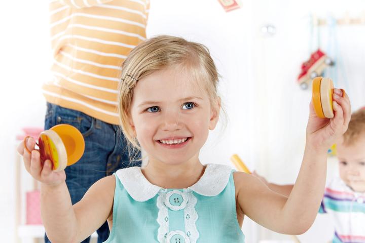 Produktbild Hape Klicker-Klacker-Kastagnetten assortiert