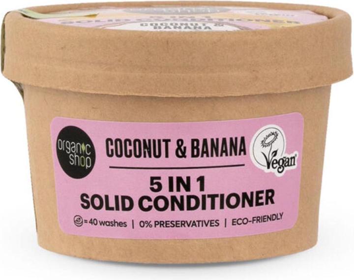 Actual product image Natura Siberica Coconut Banana 5-in-1 Conditioner 60g