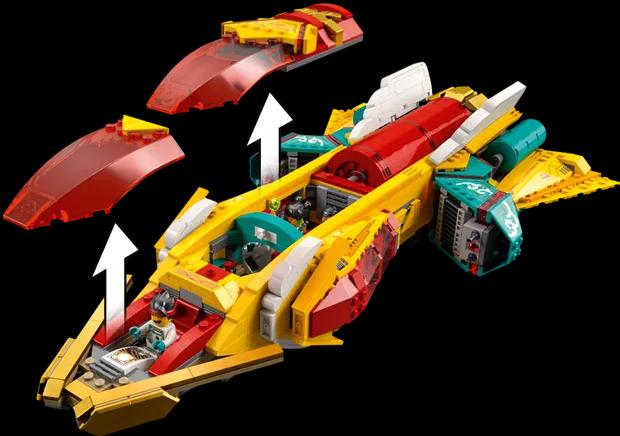 Produktbild LEGO Entdeckerraumschiff (80035, LEGO Monkie Kid, LEGO Seltene Sets)
