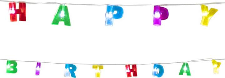 Produktbild Boland LED Lichterkette Happy Birthday 160cm