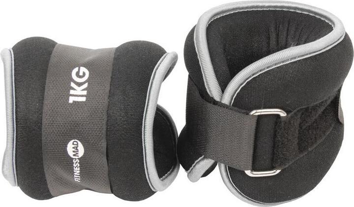 Immagine prodotto Fitness Mad Peso Polso E Caviglia Misura Confezione 2 (2 x 1 kg)
