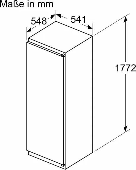 Produktbild Bosch Hausgeräte BOSC Einbau-Kühlschrank (310 l)