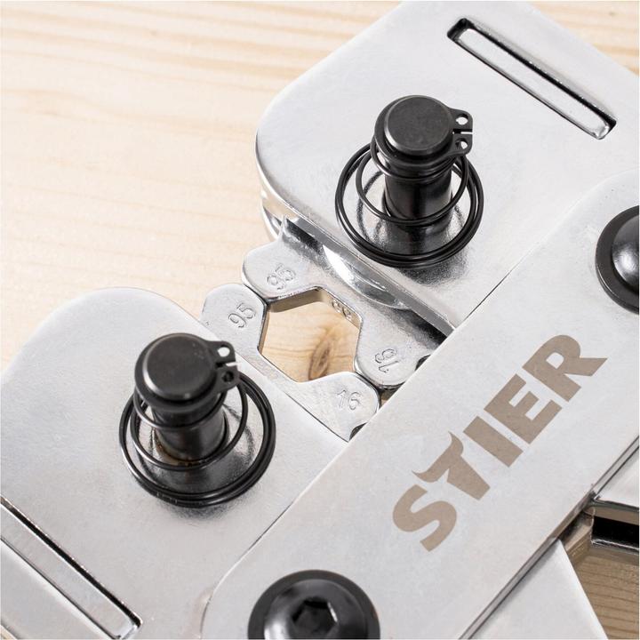 Image du produit Stier Pince à sertir 6 pans 6-120 mm².