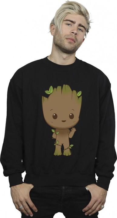 Image du produit - Sweat AM GROOT CHIBI WAVE POSE - Homme (M)