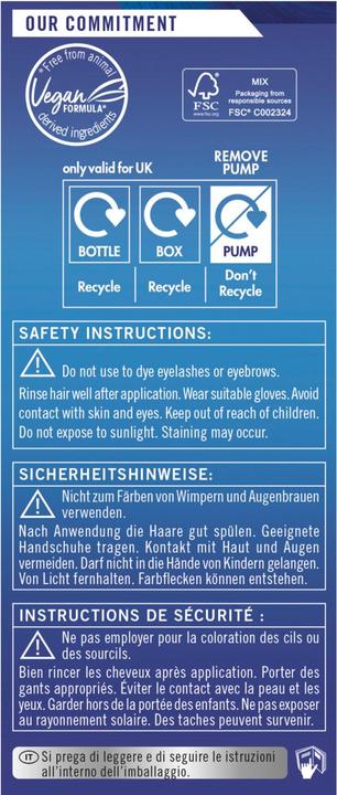 Actual product image Schwarzkopf Live Temporary Colour Drops Petal Pink (Blue)