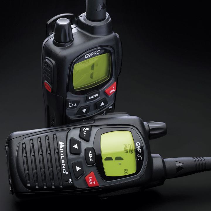Immagine prodotto Midland G9 Pro 4 confezioni, PMR446 (12 km)