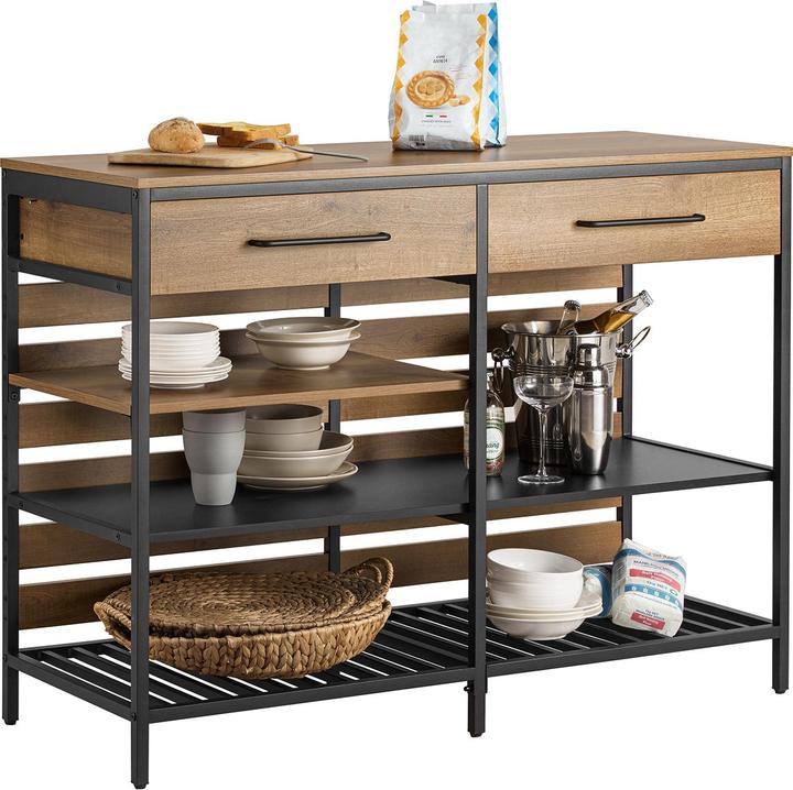 Produktbild SoBuy Kücheninsel (120 x 45 x 91 cm)