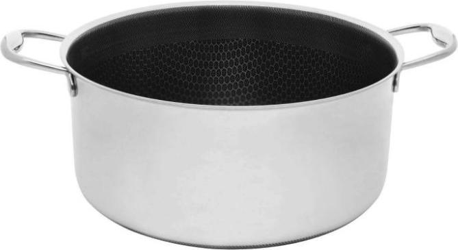 Produktbild Kohersen Garnek z powłoką DIAMOND Black Cube z funkcją gotowania na parze (28 cm  8 3l) (28 cm, Kochtopf, Aluminium, Edelstahl)
