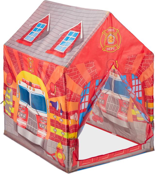 Image du produit Relaxdays Tente aserne de pompiers
