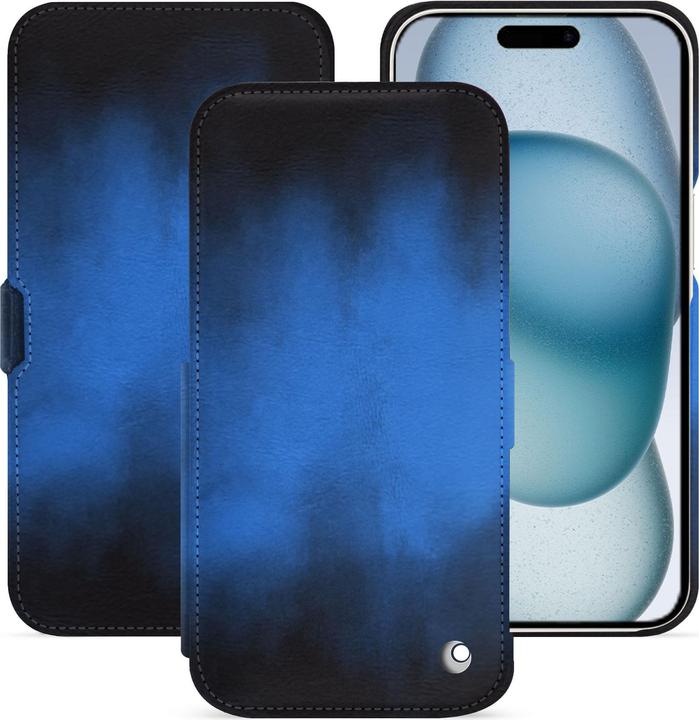 Productafbeelding Noreve Lederen omslag horizontaal (Apple iPhone 15)