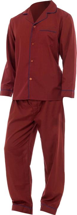 Universal Textiles Schlafanzug Pyjama Langarm unifarben