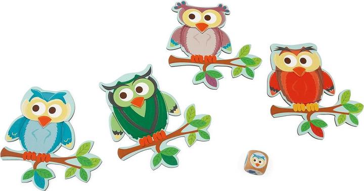 Image du produit Scratch Puzzle jeu avec dés Hibou (Allemand, Anglais, Français, Italien)