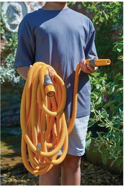 Actual product image Hozelock 100-101-263 14 mm 40 m 5/8 Zoll 40 m Gelb Gartenschlauch (40 m, 14 mm)