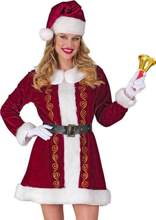 Actual product image Widmann Miss Santa Claus costume for women (XL)