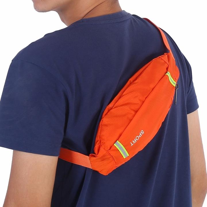 Actual product image Cover-Discount Universal - Slim sports fanny pack orange