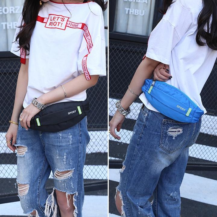Actual product image Cover-Discount Universal - Slim sports fanny pack blue