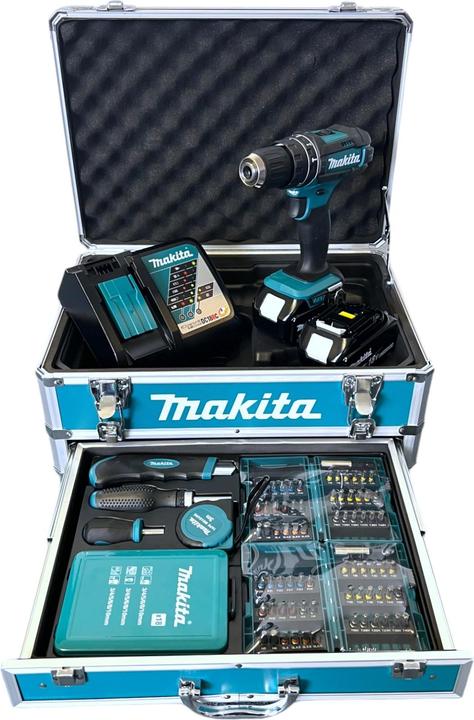 Productafbeelding Makita DHP482RFX9 (Oplaadbare batterij)