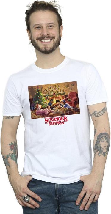 Produktbild Netflix Stranger Things Christmas Gathering TShirt (M)