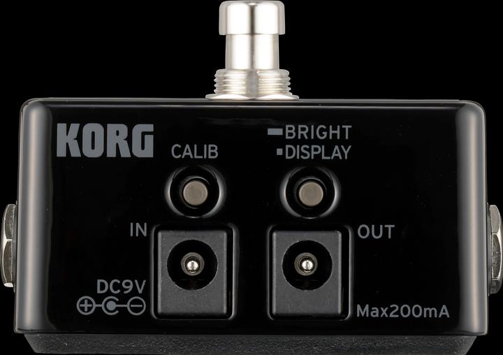 Immagine prodotto Korg Accordatore, pedale, Pitchblack X, nero