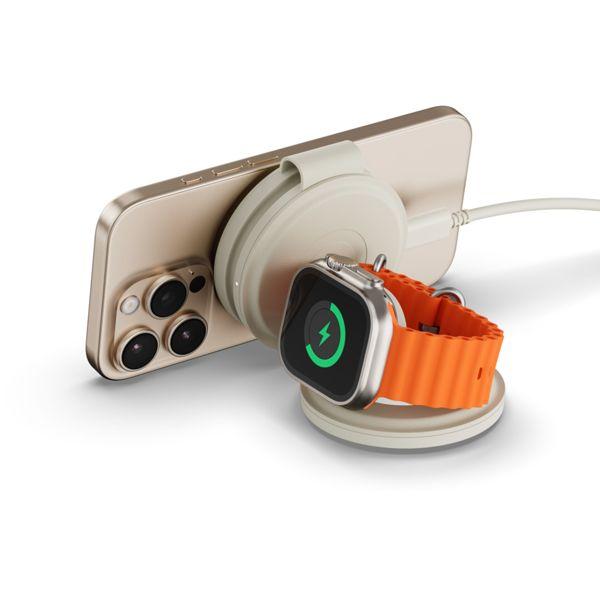 Immagine prodotto Satechi Caricabatterie wireless OntheGo 3-in-1 con Qi2 (15 W)