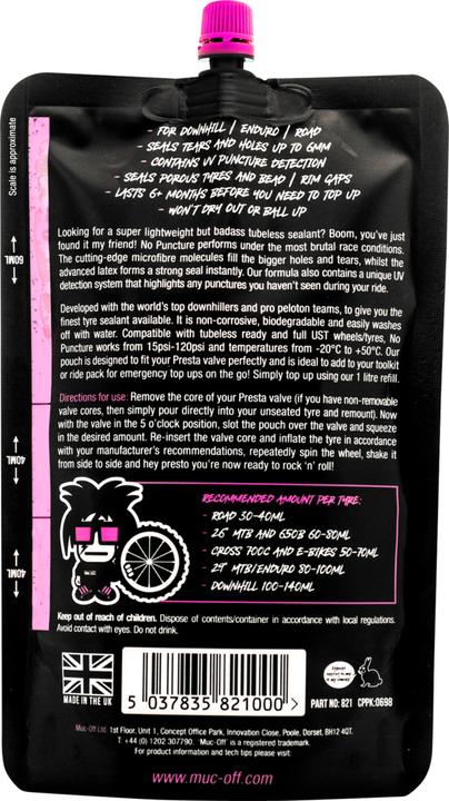 Produktbild Muc-Off No Puncture Hassel Kit 140ml