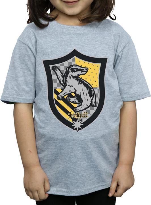 Image du produit - T-shirt HUFFLEPUFF CREST FLAT - Fille (128)