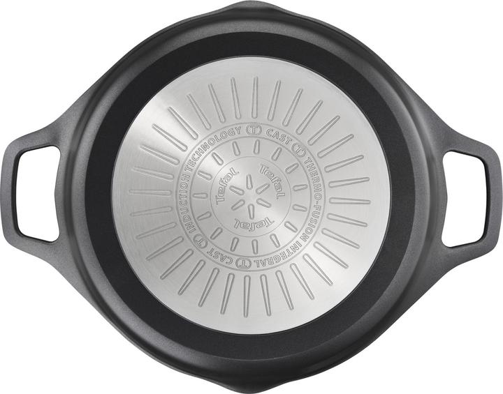 Immagine prodotto Tefal Robusto - Braadpan - 28 cm + deksel (28 cm, Padella per friggere, Alluminio)