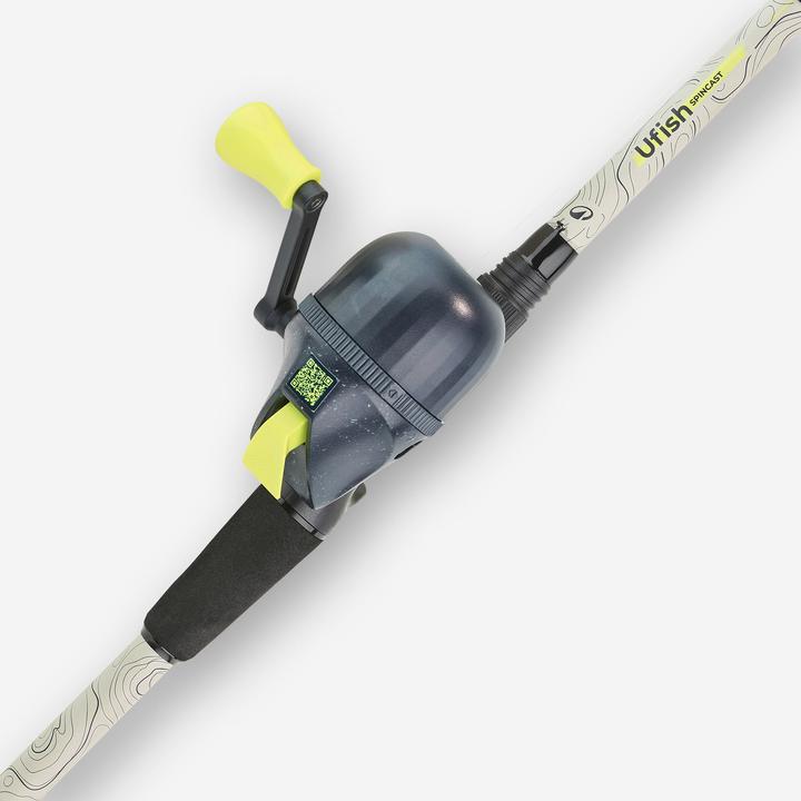 Produktbild Caperlan Angelset Ufish Spincast für Einsteiger (Castingrute, Angelset, 180 cm)