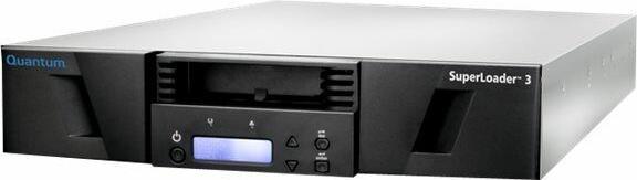 Image du produit Quantum SuperLoader 3 one LTO8HH tape drive Model C 16 slots 6Gb/s SAS rackmount barcode reader EMEA (LTO, 192000 Go)