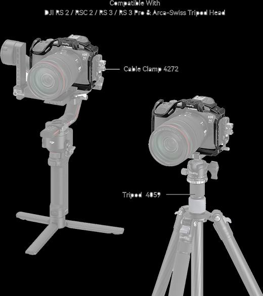 Immagine prodotto SmallRig Black Mamba per Canon EOS R6 Marchio (Gabbietta)