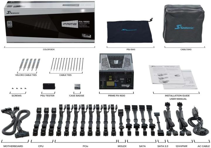 Actual product image Seasonic Prime PX (1600 W)