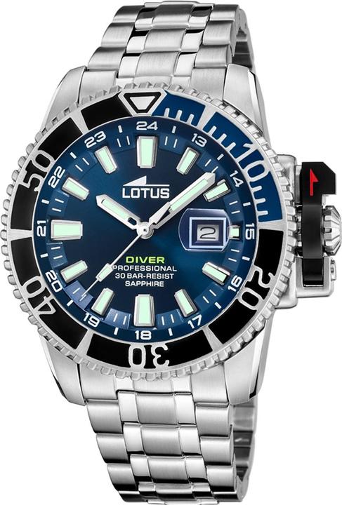 Actual product image Lotus 18938/3 Diver (Diving watch, 46 mm)