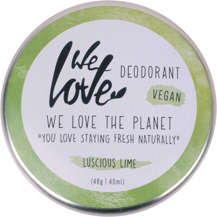 Immagine prodotto We Love The Planet DEOCREME - Luscios Lime - Vegan - con Natron (Crema)