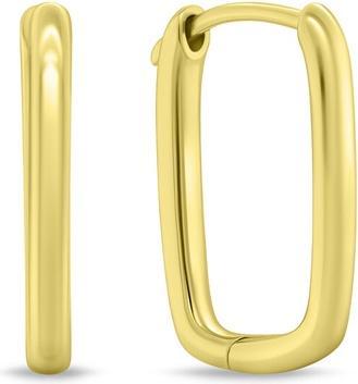 Image du produit Brilio Silver - Boucles d'oreilles élégantes plaquées or EA764Y