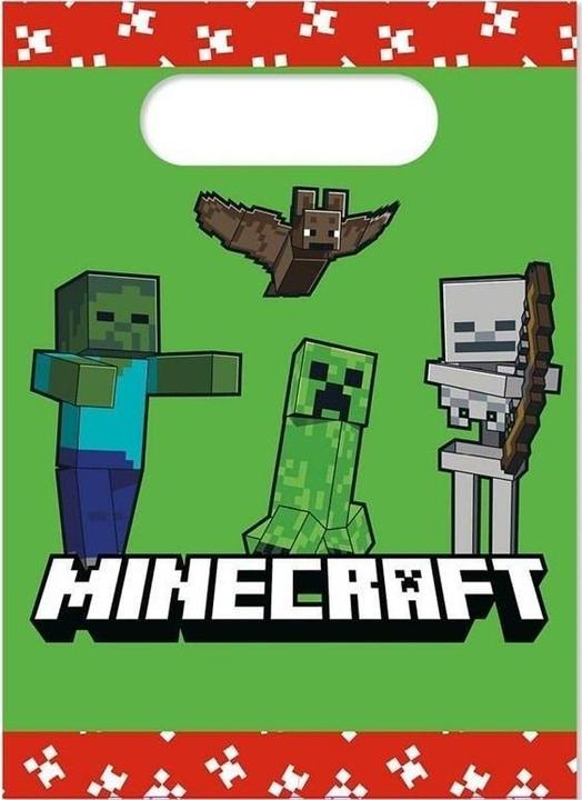 Image du produit Sombo 4 Sachets party Minecraft