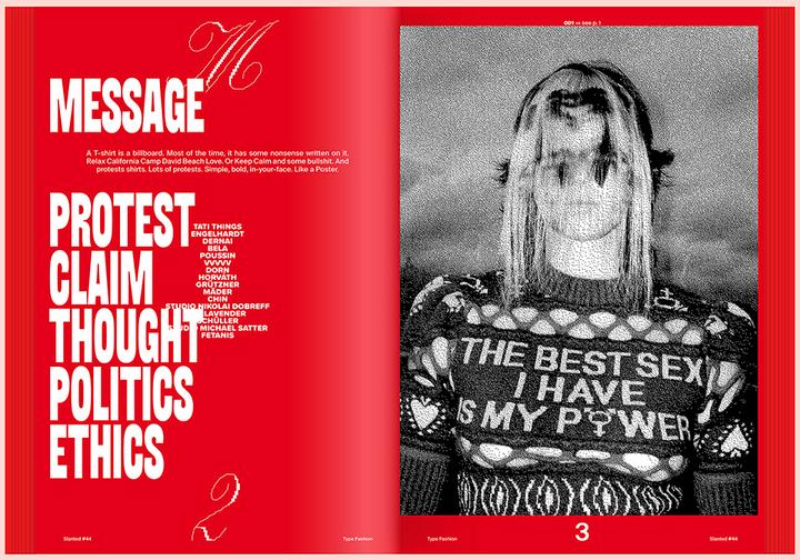Immagine prodotto Slanted Magazine #44 - TYPE FASHION (Inglese, Editori inclinati, Ronald Stoops, Lars Harmsen, Julia Kahl, 2024)