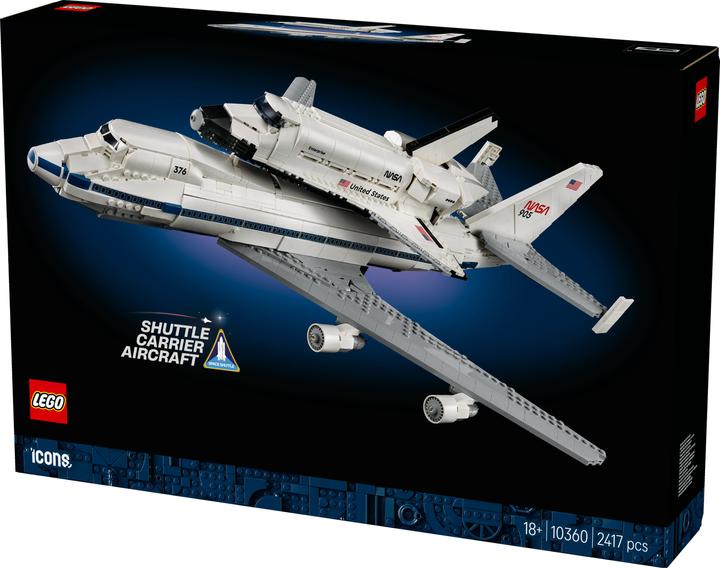 Actual product image LEGO 10360 Spaceshuttle-Transport-Jumbo