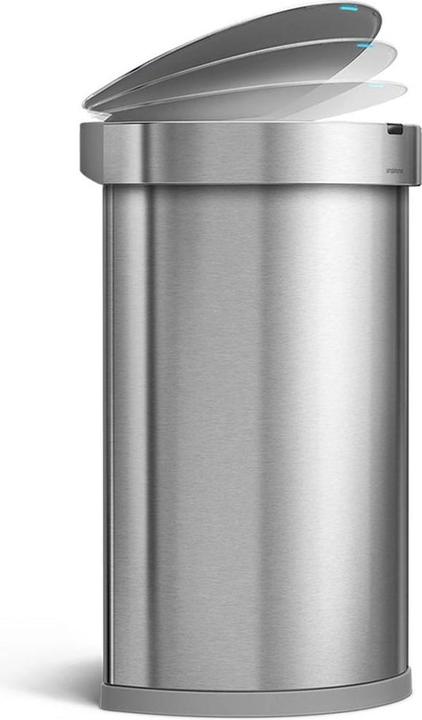 Actual product image Simplehuman Sensor waste garbage can 45 l, rose gold (45 l)